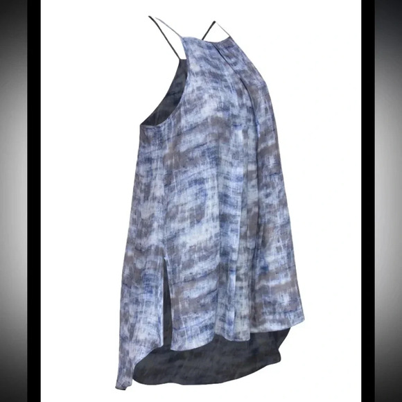 Derek Lam 10 Crosby abstract silk racerback camisole Tank Blouse size 6 - Picture 2 of 12